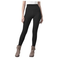 Women's Fleece Lined Leggings Small-Medium Black