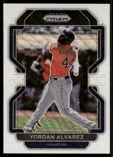 2022 Panini Prizm Yordan Alvarez White Wave Prizm