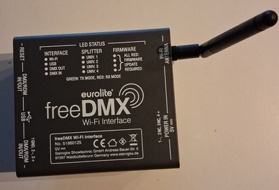 Free DMX Wi-fi Wireless DMX Controller