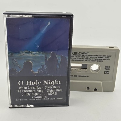 Tony Bennett Christmas - O Holy Night  Music Cassette **Buy 2 Get 1 Free**