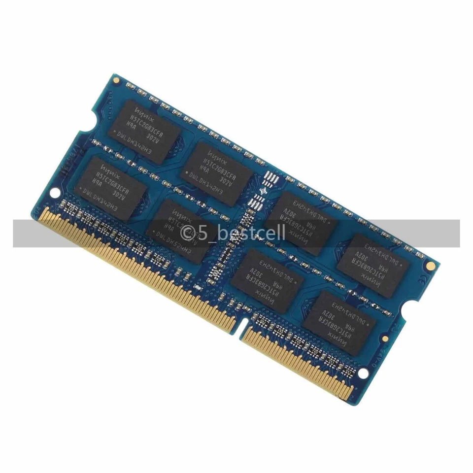 Hynix DDR3 4GB/8GB RAM 1066/1333/1600/1866MHZ Laptop Memory SODIMM 204pin - Image 3 of 4