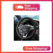 zipelo Elastic Stretch Steering Wheel Cover, Microfiber Breathable Ice Silk, Uni