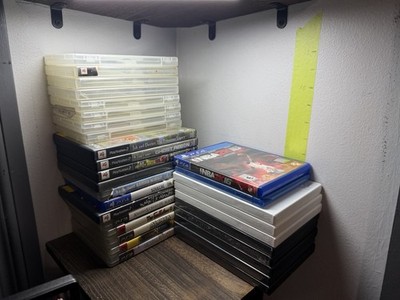 Huge Video Game Empty Case Lot PS2 PS3 PS4 PSP Wii Some Manuals Included
