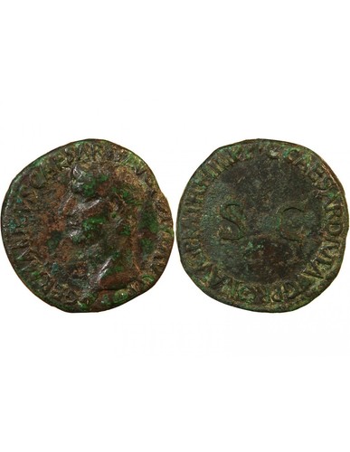 Rome Empire Germanicus - As 40 / 41 Rome - Imagen 2 de 4