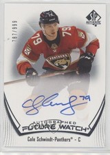 2021-22 SP Authentic Auto Future Watch 787/999 Cole Schwindt #193 Auto z3b