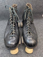 Vintage Sure-Grip Century Quad Roller Skates Men's Size 12 No 8 Plate