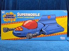 DC Super Powers Supermobile Superman's Action Vehicle McFarlane Toys BOX DAMAGE