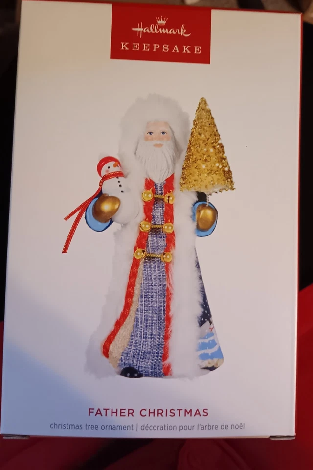 2024 Hallmark Keepsake Ornament Father Christmas 21st in Series Free Shipping