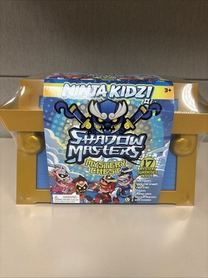 Ninja Kidz Shadow Masters Mystery Large Chest 17 Suprises NIP