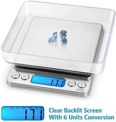 Mini Digital Gram Scale 3000g x 0.1g Kitchen Jewelry Food Weight Scale  o