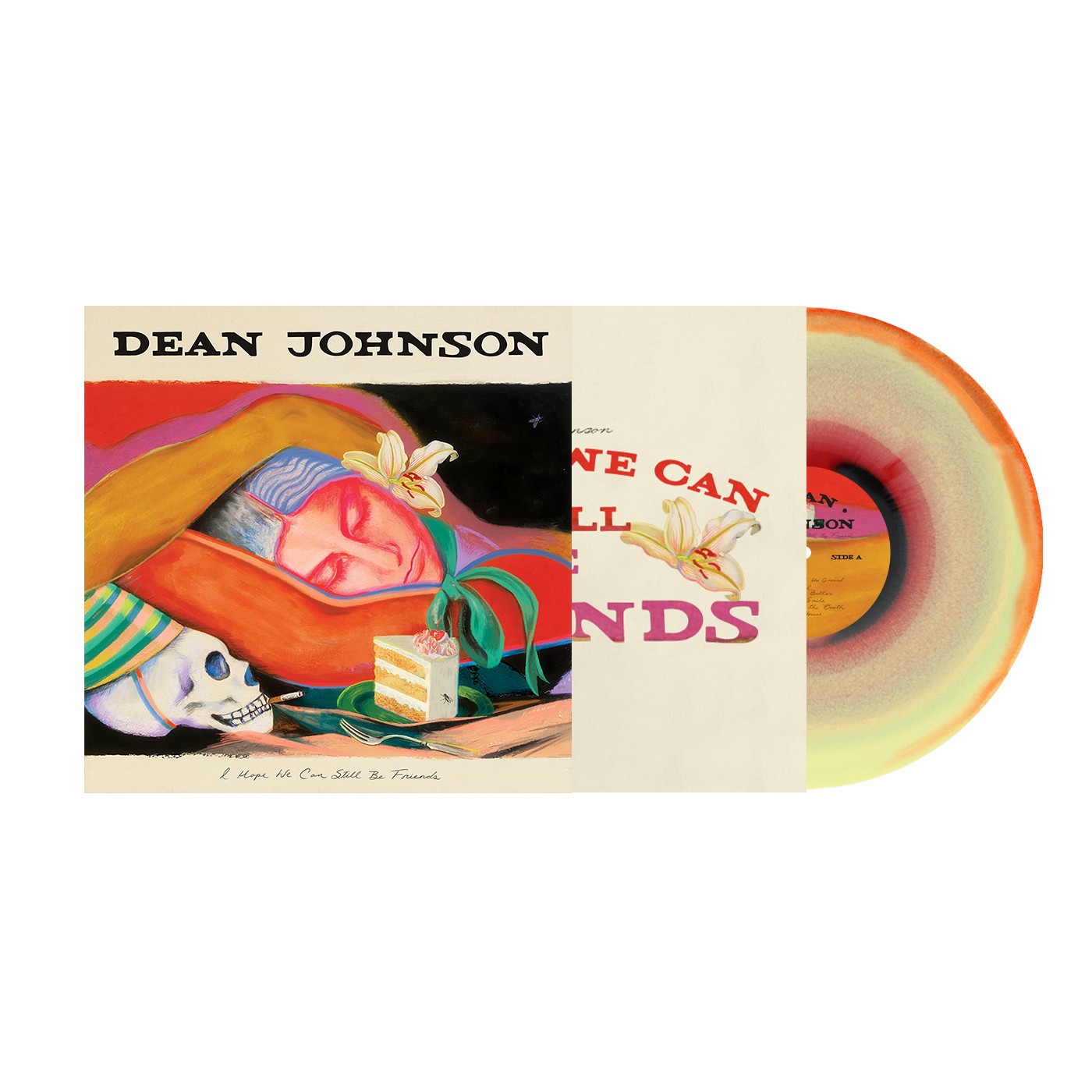 Dean Johnson - I Hope We Can Still Be Friends (Cream Cake Vinyl LP 2025, Ltd Ed)