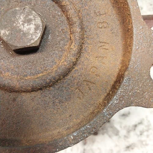 Craftsman Schraubstock drehbar 3-1/2" 391.5180 Amboss Made in Japan rot Vintage - Bild 16 von 16
