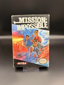 Mission: Impossible (Nintendo, NES, 1990) Complete CIB - Tested Fast Shipping