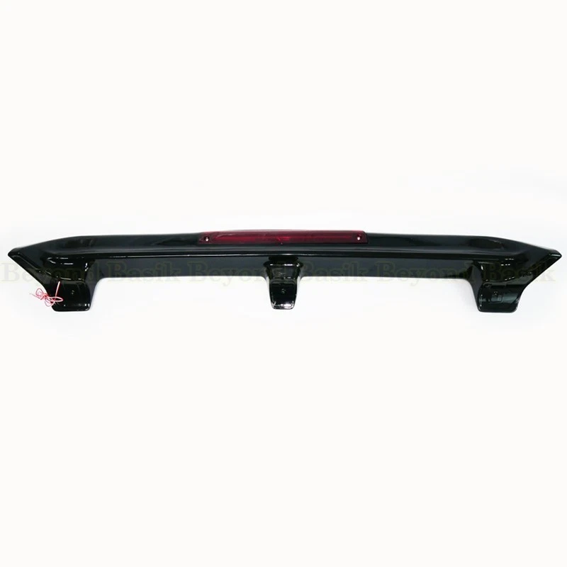 Alerón Mitsubishi Montero 2001 2002 2003 2004 2005-2007 negro brillante con LED Foto 4 de 4