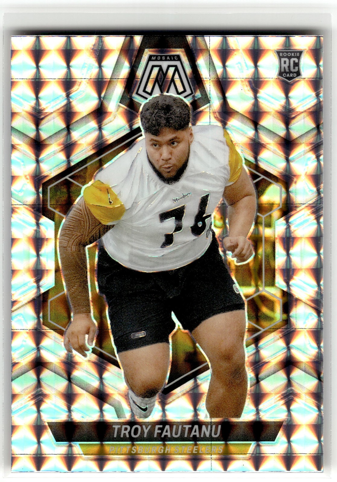 Troy Fautanu Panini Mosaic #320 Mosaic