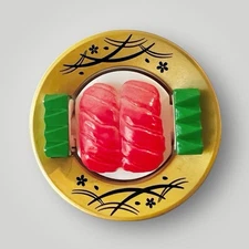 Sushi & Soba Noodle Black Ink Pen Set Of 2 Japanese Food Sample Looks REAL! New