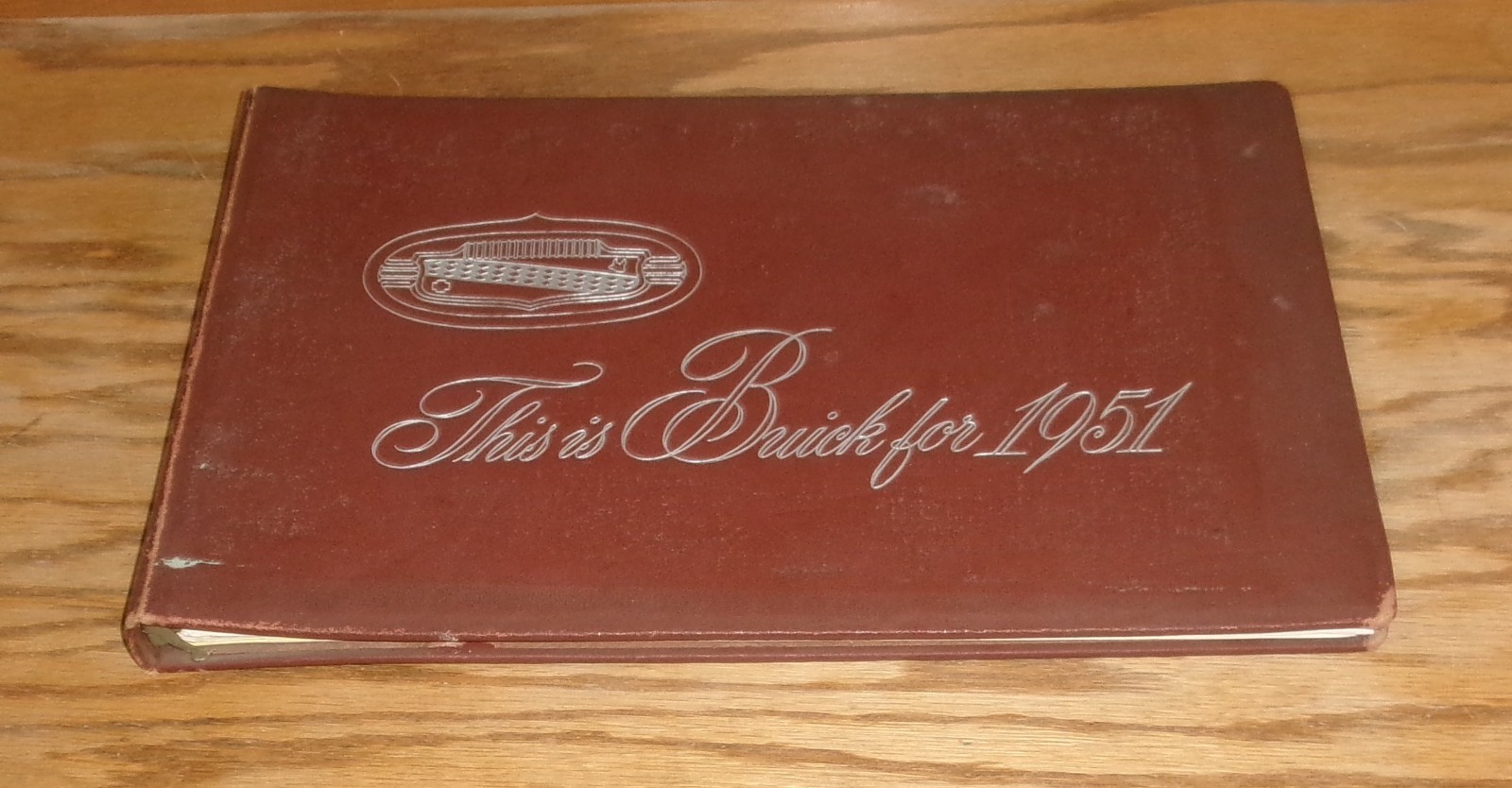 Original 1951 Buick Dealer Sales Showroom Album Roadmaster Super Special