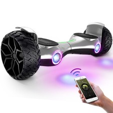 TST Electric Hoverboard 8.5'' Off-road LED Front Light Self Balance E-Scooter US