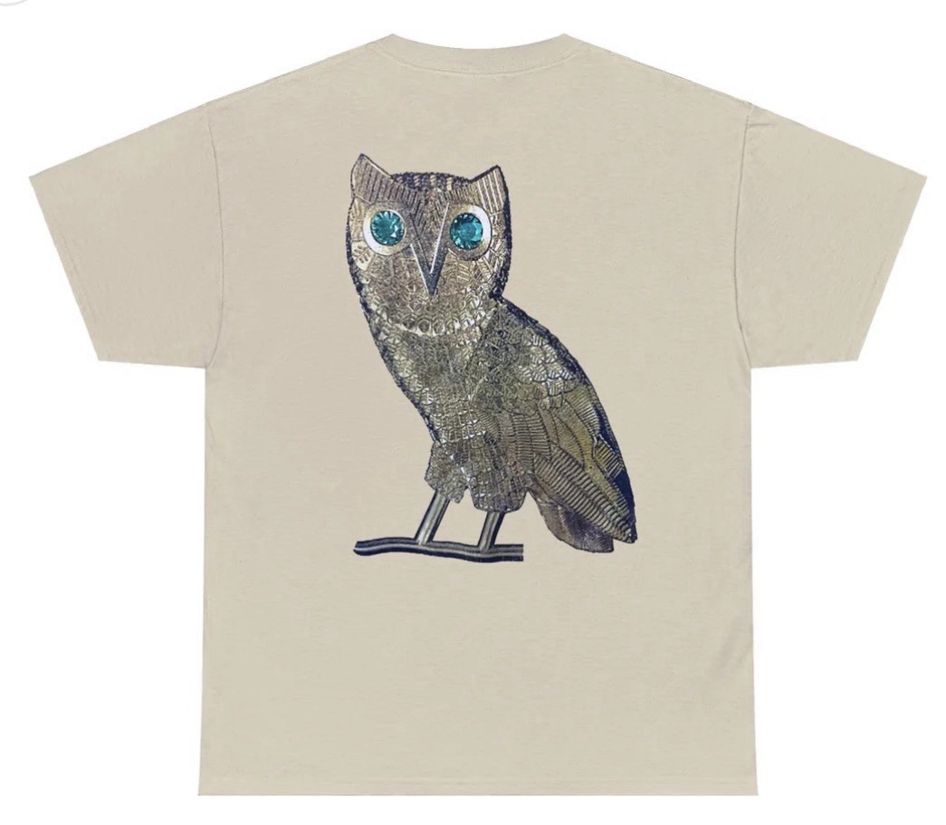 Drake Big As The What Tour OVO Owl Members Only Tee Cream NEW Size