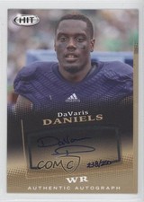 2015 Sage Hit Auto Gold /250 Davaris Daniels #A10 Auto 0v1