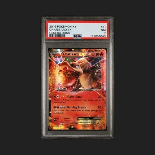Charizard EX GENERATIONS 11/83 PSA 7
