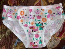 Hanes Girls Vintage High Waist 10 Bikini Panties Underwear 1 Pair