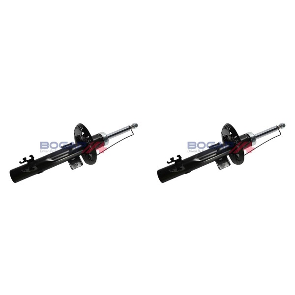2X Bogap Gasdruck StoßDÄMpfer Vorne Passend FüR Audi A1 Seat Ibiza Toledo Skoda-image