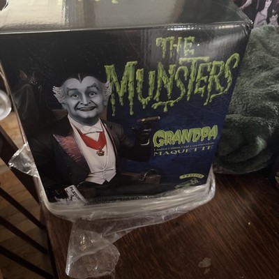 The Munsters Grandpa Limited Edition Cold Cast Porcelain Maquette Tweeter Head