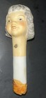 Vintage Lenwile Ardalt  Ceramic Hula Girl Bobble Head MCM 6531 Japan — photo 7