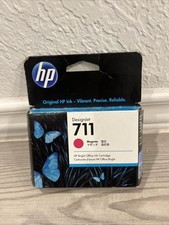 NEW HP Genuine 711 Magenta DesignJet Ink Cartridge 04/2026