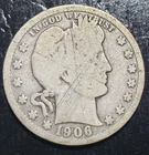 1906-D Barber Quarter