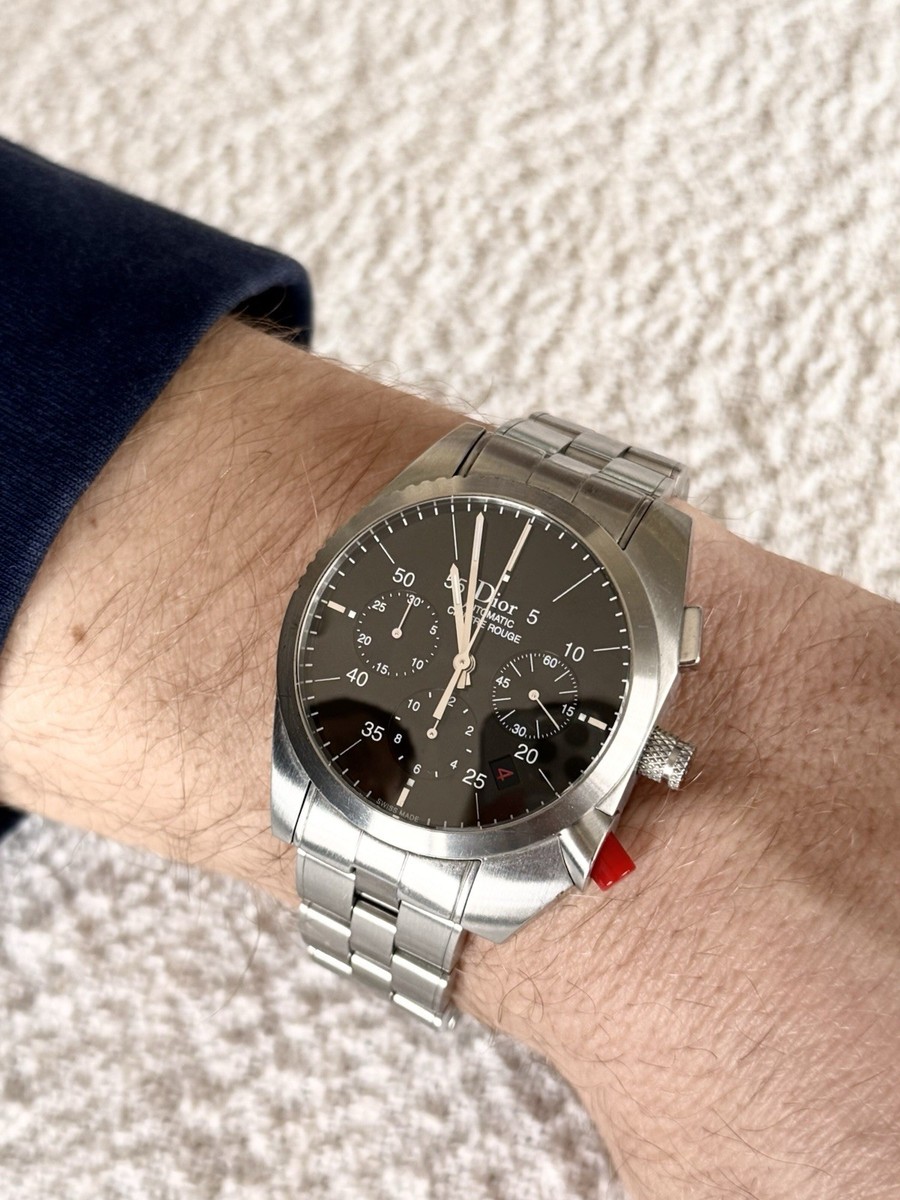 クリスチャンディオール　　38 Dior Chiffre Rouge Automatic 38mm Stainless Steel Diamond