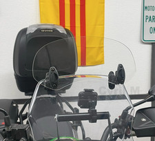 Déflecteur pare brise / Extension bulle moto Moto Scooter – Universel