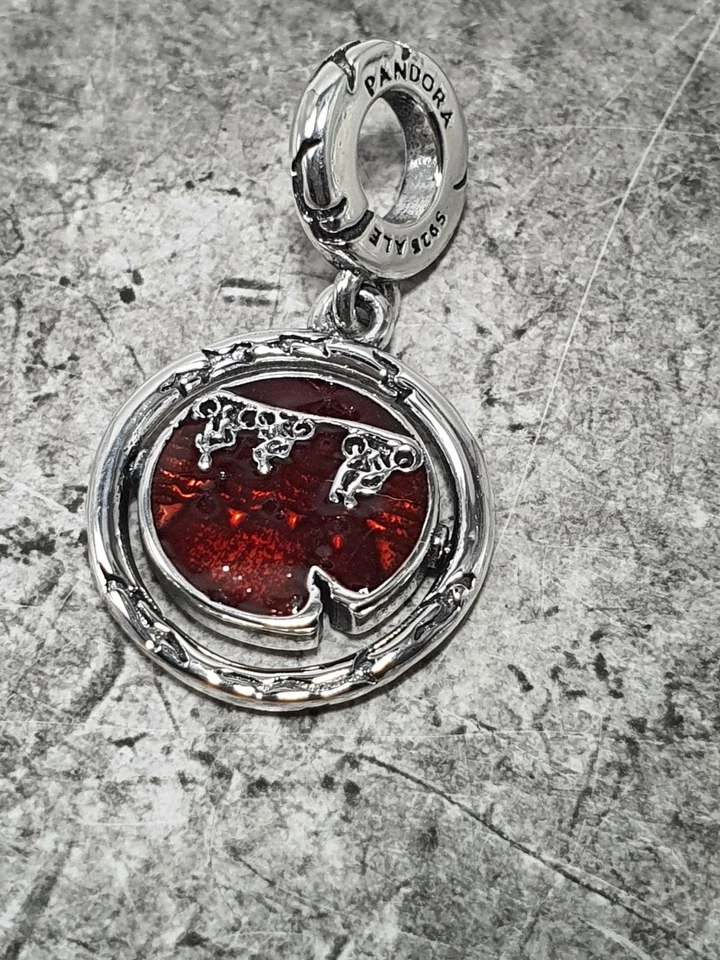 Pandora Strangerthings Glow In The Dark Dangle Charm Used - Image 3 of 3