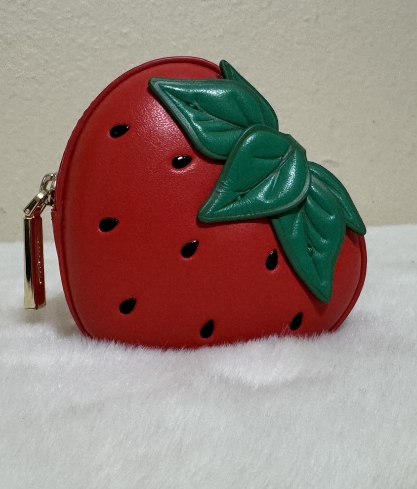 Kate Spade KG649 Strawberry Dreams Coin Purse Keychain | eBay