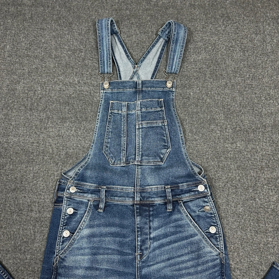 Mono American Eagle para mujer S azul Tomgirl pierna recta desgastado grunge Y2K Foto 2 de 4