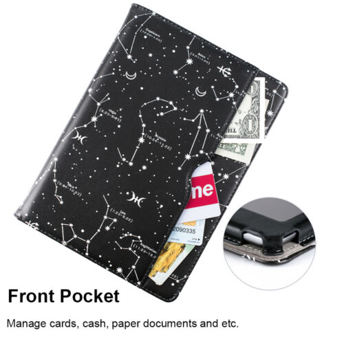 Funda inteligente tipo folio multiángulo con bolsillo para iPad 9.7 2018/2017/Air 1 2 - Imagen 77 de 90
