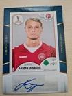2018-2019, PANINI TREBLE SOCCER, WORLD CUP STICKER, AUTO, KASPER DOLBERG