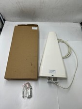 Log Periodic Antenna 698-960/1710-2700mhz 9-11 dBi 1.8 / 1.5 Heavy Duty White