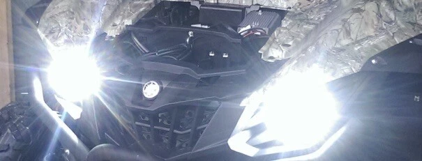 Direct Fit LED Headlights For 2018 Yamaha WOLVERINE R-SPEC EPS 8500 LUMENS - Image 4 of 4