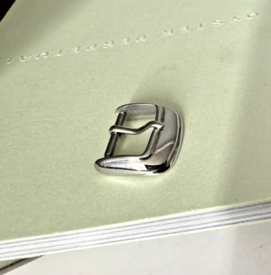 Franck Muller Watch Tang Pin Buckle Clasp 14 mm Stainless Steel AUTHENTIC Swiss