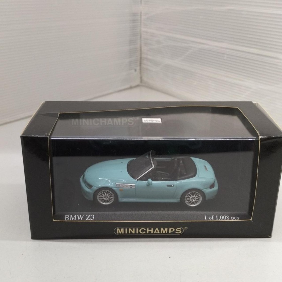 ミニカー 1/43 BMW Z3 roadster Minichamps 1/43 BMW Z3 Diecast Model Turquoise Box Damage | eBay