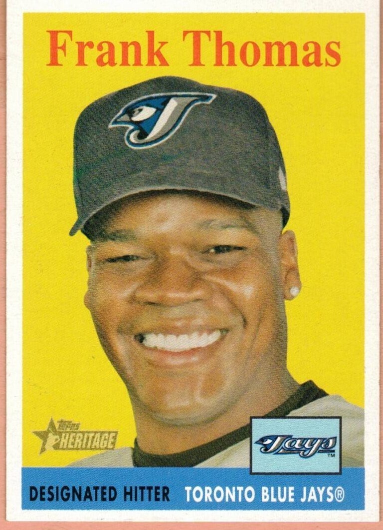 Frank Thomas 2007 Topps Heritage