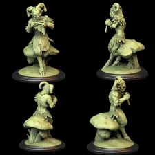 Panpipes Faun Tiefling Bard Rogue Fighter Miniature | D&D DnD