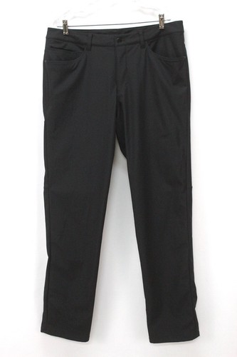 mens black LULULEMON ABC pants classic 
