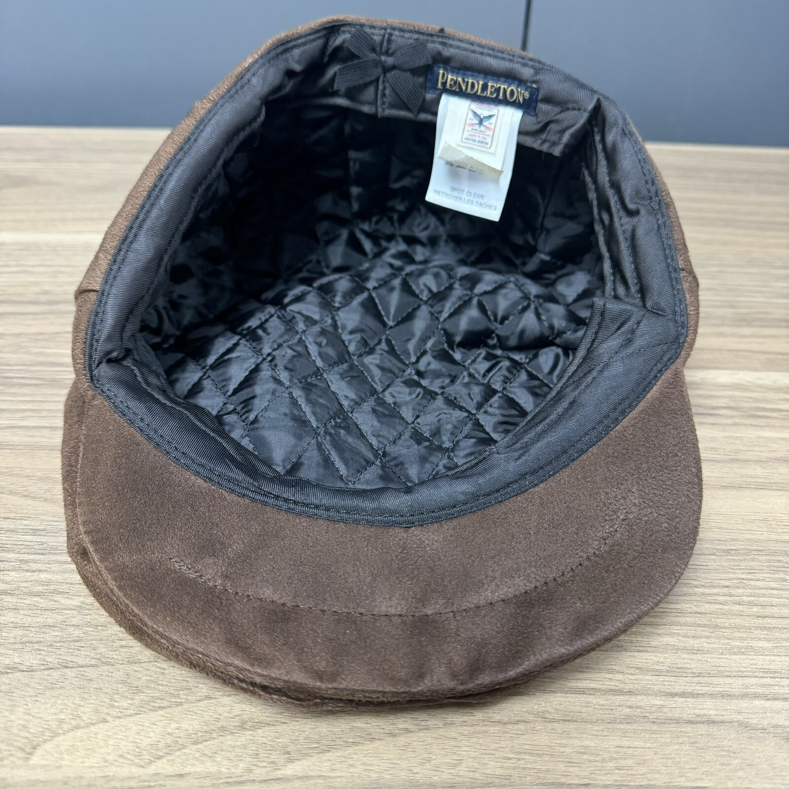 Pendleton Brown 100% Polyester Cabbie Newsboy Hat… - image 8