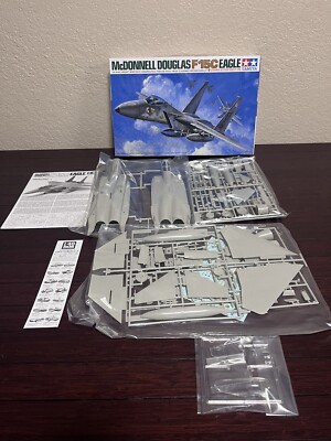 TAMIYA MCDONNELL DOUGLAS F15C EAGLE 1/48 SCALE MODEL KIT. BRAND NEW OPENED BOX 