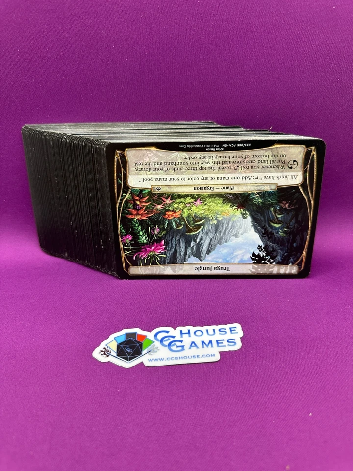MTG Magic Planechase Anthology 86 Oversized Card Plane Set w/ 2 Dice *CCGHouse* - Image 3 of 4