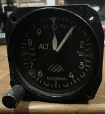 066-3064-05 Bendix King KEA-130A Encoding Altimeter Indicator Lighted (14,28V)