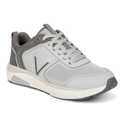 Vionic Walk Strider Women's Performance Walking Shoes Charcoal Grey - 7.5 Medium